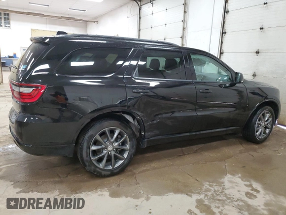 2017 Dodge Durango GT with VIN 1C4RDJDGXHC931267, listed as a Copart auction lot 59383975 with 26,169 mi miles and Clean title. Bid and sale history available at DreamBid. Image 3.