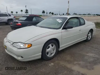 2003 Chevrolet Monte Carlo SS with VIN 2G1WX12K539373998, listed as a Copart auction lot 74848344 with 16,291 mi miles and Salvage Title. Bid and sale history available at carsss.com. Image 1.