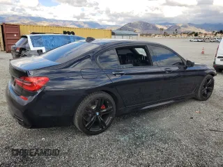 2019 BMW 7 Series 740i z VIN WBA7E2C51KB454264, wystawiony jako Copart lot #44275445 z przebiegiem 61 499 mil mil oraz Szkoda całkowita • Salvage title. Historia ofert i sprzedaży dostępna na DreamBid. Obrazek 3.