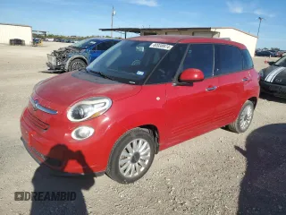 2014 FIAT 500L Easy with VIN ZFBCFABH2EZ028182, listed as a Copart auction lot 82039974 with 74,502 mi miles and Clean Title. Bid and sale history available at carsss.com. Image 1.