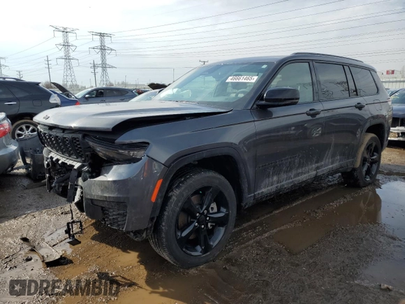2024 Jeep Grand Cherokee Altitude with VIN 1C4RJKAG7R8625439, listed as a Copart auction lot 46661465 with 9,299 mi miles and Salvage title. Bid and sale history available at DreamBid. Image 1.