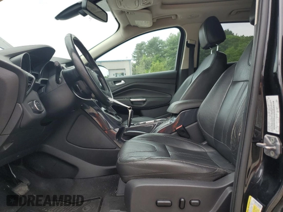 2013 Ford Escape Titanium with VIN 1FMCU9J90DUB42460, listed as a Copart auction lot 59846415 with 158,653 mi miles and Clean title. Bid and sale history available at DreamBid. Image 7.