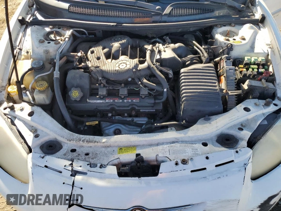 2001 Chrysler Sebring with VIN 1C3EL45U91N680313, listed as a Copart auction lot 46360665 with 147,546 mi miles and Salvage Title. Bid and sale history available at DreamBid. Image 11.