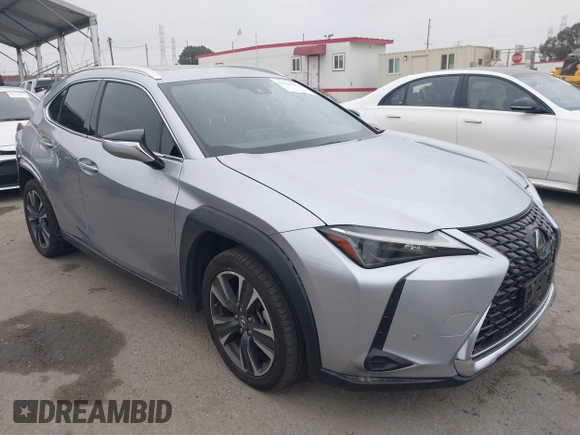 2023 Lexus UX 250h with VIN JTHX6JBH6P2143926, listed as a IAAI auction lot 42180779 with 65,106 mi miles and . Bid and sale history available at DreamBid. Image 1.