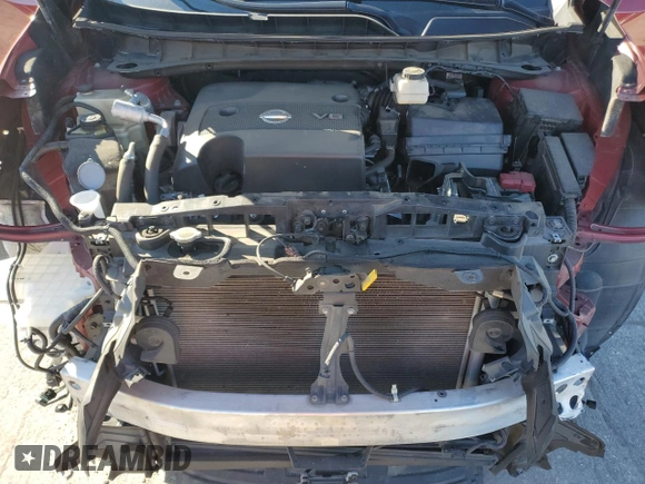 2019 Nissan Murano SV z VIN 5N1AZ2MJ7KN143019, wystawiony jako Copart lot #43336285 z przebiegiem 63 473 mil mil oraz Szkoda całkowita • Salvage title. Historia ofert i sprzedaży dostępna na DreamBid. Obrazek 12.