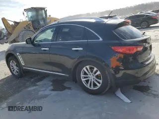 2013 Infiniti FX with VIN JN8CS1MW8DM170086, listed as a Copart auction lot 49958785 with 102,737 mi miles and Salvage Title. Bid and sale history available at carsss.com. Image 2.