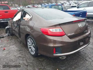 2014 Honda Accord Coupe EX-L with VIN 1HGCT2B81EA008176, listed as a IAAI auction lot 41608702 with 1 mi miles. Bid and sale history available at carsss.com. Image 3.