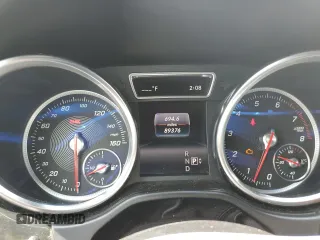 2016 Mercedes-Benz GLE 350 with VIN 4JGDA5HB2GA703925, listed as a Copart auction lot 59176865 with 89,376 mi miles and Salvage title. Bid and sale history available at DreamBid. Image 9.