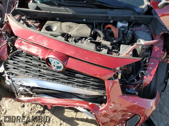 2022 Toyota RAV4 Hybrid XLE with VIN 4T3RWRFV4NU052179, listed as a Copart auction lot 57075225 with 52,409 mi miles and Non repairable. Bid and sale history available at DreamBid. Image 12.