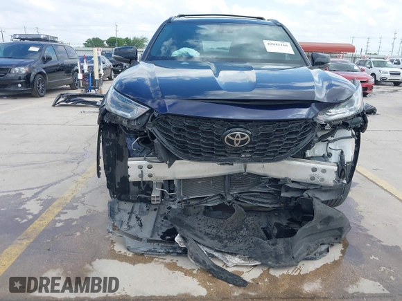 2022 Toyota Highlander XSE z VIN 5TDLZRAHXNS132750, wystawiony jako IAAI lot #42041166 z przebiegiem 39 793 mil mil oraz . Historia ofert i sprzedaży dostępna na DreamBid. Obrazek 13.