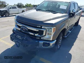 2020 Ford F-250 XL with VIN 1FT7W2B62LEE05827, listed as a IAAI auction lot 41816519 with 128,457 mi miles and . Bid and sale history available at DreamBid. Image 6.