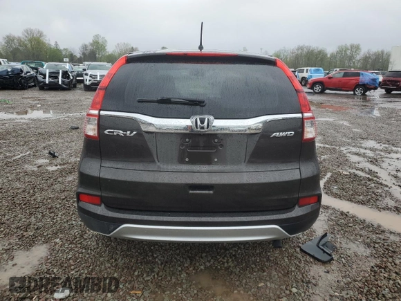 2016 Honda CR-V EX z VIN 2HKRM4H59GH662238, wystawiony jako Copart lot #55157805 z przebiegiem 42 122 mil mil oraz Szkoda całkowita • Salvage title. Historia ofert i sprzedaży dostępna na DreamBid. Obrazek 6.