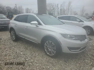 2017 Lincoln MKX Reserve with VIN 2LMPJ6LP0HBL19173, listed as a Copart auction lot 51507575 with 107,592 mi miles and Clean Title. Bid and sale history available at carsss.com. Image 4.