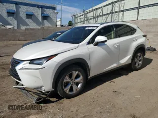 2017 Lexus NX 200t z VIN JTJBARBZ6H2141612, wystawiony jako Copart lot #58217825 z przebiegiem 163 914 mil mil oraz Szkoda całkowita • Salvage title. Historia ofert i sprzedaży dostępna na DreamBid. Obrazek 1.