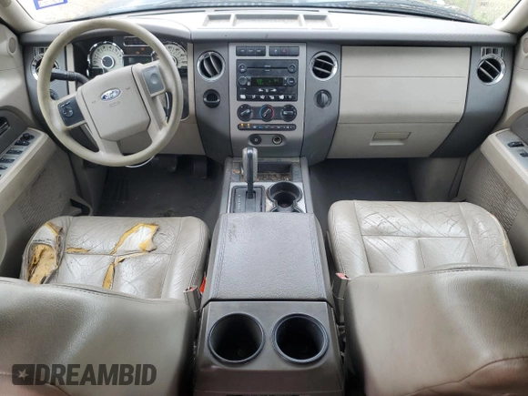 2007 Ford Expedition EL XLT with VIN 1FMFK15507LA37861, listed as a Copart auction lot 59364734 with 221,927 mi miles and Salvage Title. Bid and sale history available at carsss.com. Image 8.