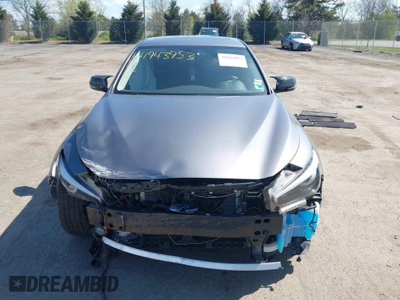 2021 Infiniti Q50 Luxe z VIN JN1EV7BR7MM750265, wystawiony jako IAAI lot #41943953 z przebiegiem 53 750 mil mil oraz . Historia ofert i sprzedaży dostępna na DreamBid. Obrazek 13.
