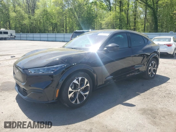 2022 Ford Mustang Mach-E Premium with VIN 3FMTK3SU6NMA55450, listed as a Copart auction lot 54966925 with 43,655 mi miles and Salvage title. Bid and sale history available at DreamBid. Image 1.