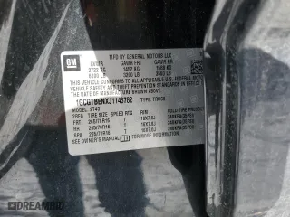 2018 Chevrolet Colorado 4WD Work Truck with VIN 1GCGTBENXJ1143782, listed as a Copart auction lot 47961225 with 35,588 mi miles and Salvage Title. Bid and sale history available at carsss.com. Image 13.