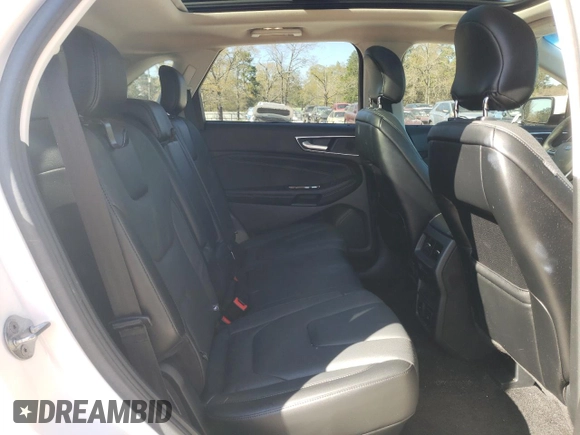 2017 Ford Edge Titanium with VIN 2FMPK4K88HBC47677, listed as a Copart auction lot 50040085 with 37,522 mi miles and Salvage Title. Bid and sale history available at carsss.com. Image 11.