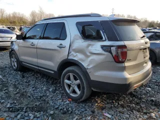 2016 Ford Explorer XLT with VIN 1FM5K8D89GGC81162, listed as a Copart auction lot 44408875 with 123,916 mi miles and Salvage Title. Bid and sale history available at carsss.com. Image 2.