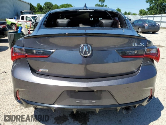2020 Acura ILX Premium с VIN 19UDE2F87LA010729, выставлен на аукционе Copart как лот 61171144 с пробегом 53 041 миль миль и Списание • Salvage title. История ставок и продаж доступна на DreamBid. Изображение 6.