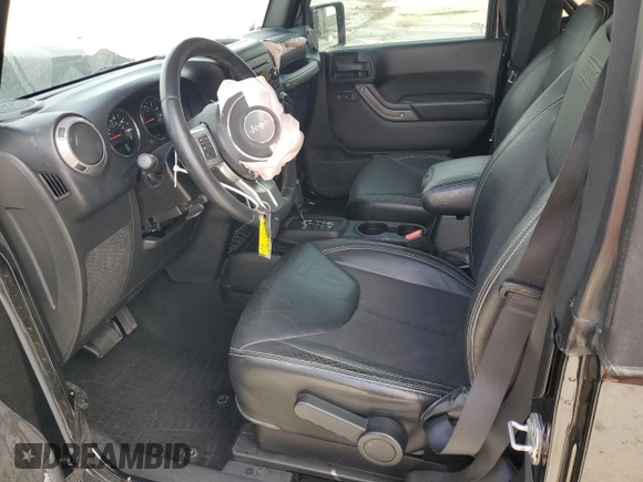 2016 Jeep Wrangler Sport with VIN 1C4AJWAG6GL196891, listed as a Copart auction lot 51148825 with 128,245 mi miles and Salvage Title. Bid and sale history available at carsss.com. Image 7.