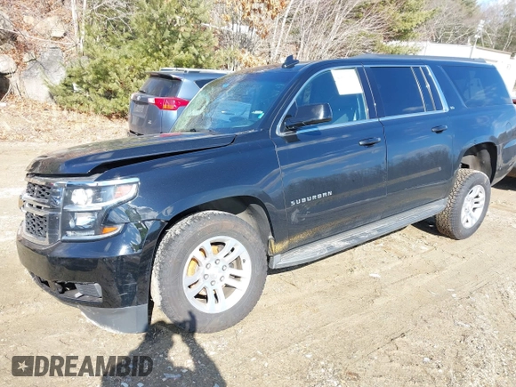 2016 Chevrolet Suburban LS with VIN 1GNSKGEC3GR345745, listed as a IAAI auction lot 41619182 with 233,910 mi miles. Bid and sale history available at carsss.com. Image 2.
