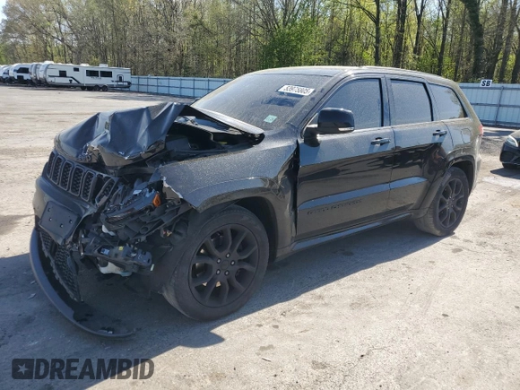2021 Jeep Grand Cherokee High Altitude with VIN 1C4RJFCG7MC598107, listed as a Copart auction lot 53975805 with 68,740 mi miles and Salvage title. Bid and sale history available at DreamBid. Image 1.