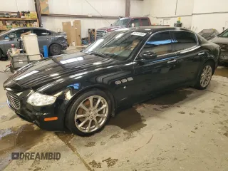 2007 Maserati Quattroporte with VIN ZAMFE39A170032633, listed as a Copart auction lot 82341184 with 133,963 mi miles and Clean Title. Bid and sale history available at carsss.com. Image 1.