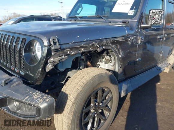 2022 Jeep Gladiator Texas Trail with VIN 1C6HJTAG7NL141819, listed as a IAAI auction lot 41520083 with 21,191 mi miles and . Bid and sale history available at DreamBid. Image 6.