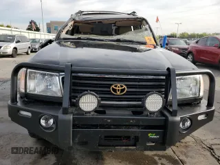 1999 Toyota Land Cruiser with VIN JT3HT05J4X0060695, listed as a Copart auction lot 75541434 with 282,651 mi miles and Salvage Title. Bid and sale history available at carsss.com. Image 5.