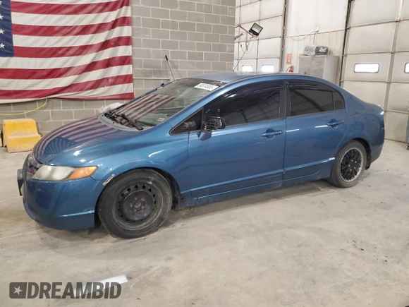 2008 Honda Civic LX with VIN 1HGFA16558L018716, listed as a Copart auction lot 50074955 with 230,699 mi miles and Clean Title. Bid and sale history available at DreamBid. Image 1.