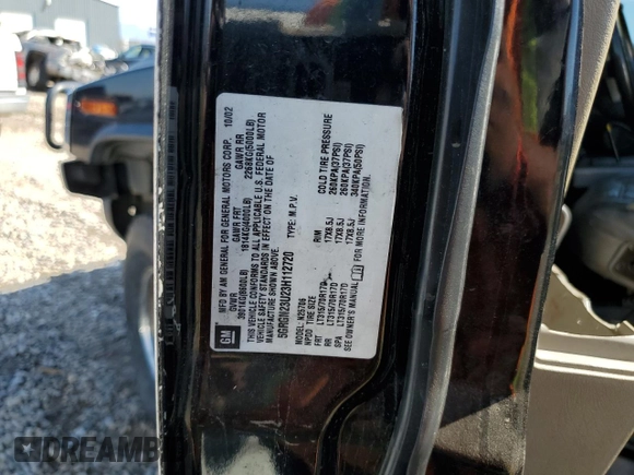 2003 Hummer H2 with VIN 5GRGN23U23H112720, listed as a Copart auction lot 72048394 with Not Provided miles and Clean Title. Bid and sale history available at carsss.com. Image 12.