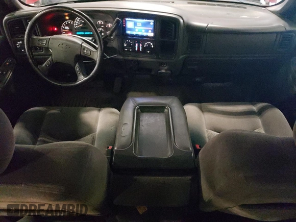 2005 Chevrolet Silverado 1500 Z71 with VIN 1GCEK19B65Z320601, listed as a Copart auction lot 52506345 with 169,157 mi miles and Salvage Title. Bid and sale history available at DreamBid. Image 8.