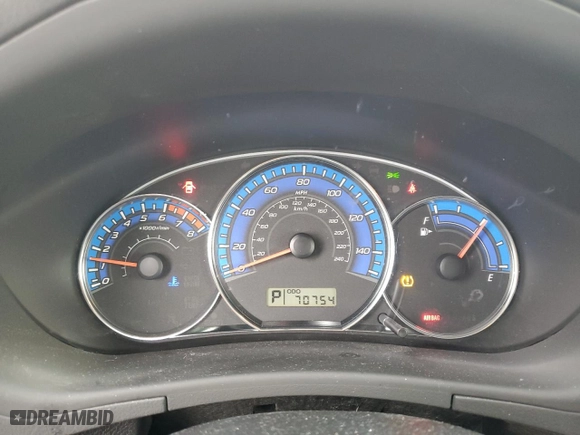 2009 Subaru Forester (Natl) X with VIN JF2SH61639H714616, listed as a Copart auction lot 49660985 with 70,754 mi miles and Salvage Title. Bid and sale history available at carsss.com. Image 9.