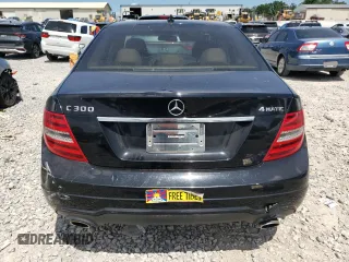 2012 Mercedes-Benz C 300 Sport with VIN WDDGF8BB2CR202340, listed as a Copart auction lot 63282835 with 111,000 mi miles and Salvage title. Bid and sale history available at DreamBid. Image 6.