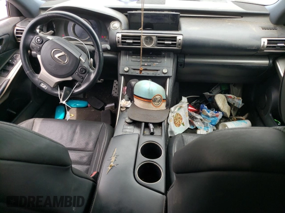2015 Lexus IS 250 z VIN JTHBF1D24F5052623, wystawiony jako Copart lot #66419724 z przebiegiem 98 201 mil mil oraz Szkoda całkowita • Salvage title. Historia ofert i sprzedaży dostępna na DreamBid. Obrazek 8.