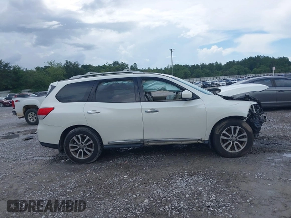 2015 Nissan Pathfinder SV с VIN 5N1AR2MN1FC707123, выставлен на аукционе IAAI как лот 42525435 с пробегом 144 006 миль миль и . История ставок и продаж доступна на DreamBid. Изображение 14.