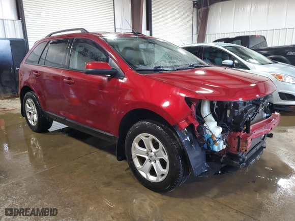 2013 Ford Edge SEL with VIN 2FMDK4JC3DBA89610, listed as a Copart auction lot 50374545 with 113,392 mi miles and Salvage Title. Bid and sale history available at carsss.com. Image 4.