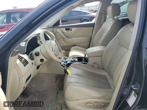 2015 Infiniti QX70 с VIN JN8CS1MU0FM381512, выставлен на аукционе Copart как лот 58560475 с пробегом 91 656 миль миль и Списание • Salvage title. История ставок и продаж доступна на DreamBid. Изображение 7.