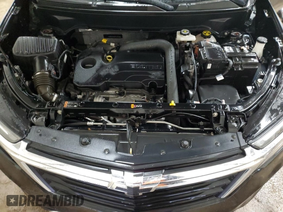 2023 Chevrolet Equinox LT with VIN 3GNAXUEG0PL147369, listed as a Copart auction lot 49589675 with 43,528 mi miles and Salvage title. Bid and sale history available at DreamBid. Image 12.