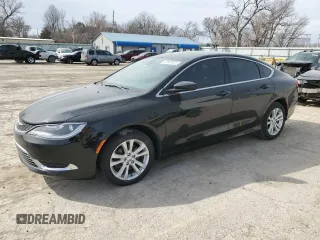 2015 Chrysler 200 Limited with VIN 1C3CCCAB7FN729781, listed as a Copart auction lot 47833635 with 80,631 mi miles and Salvage Title. Bid and sale history available at DreamBid. Image 1.