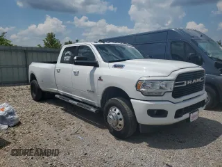 2021 Ram 3500 Big Horn with VIN 3C63RRHL0MG618093, listed as a Copart auction lot 59799864 with 80,420 mi miles and Salvage Title. Bid and sale history available at carsss.com. Image 4.