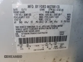 2012 Ford Explorer с VIN 1FMHK7B85CGA78239, выставлен на аукционе Copart как лот 78369054 с пробегом 167 601 миль миль и Списание • Salvage title. История ставок и продаж доступна на DreamBid. Изображение 13.