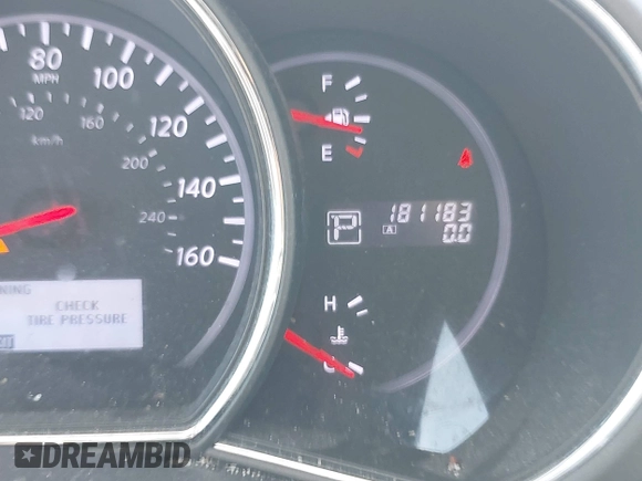 2011 Nissan Murano LE with VIN JN8AZ1MU3BW068665, listed as a IAAI auction lot 42173355 with 181,183 mi miles and . Bid and sale history available at carsss.com. Image 7.