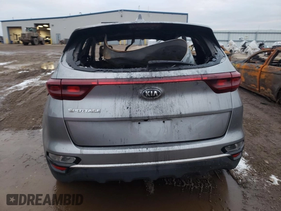 2020 Kia Sportage LX with VIN KNDPM3AC3L7737816, listed as a Copart auction lot 85475134 with Not Provided miles and Non Repairable. Bid and sale history available at DreamBid. Image 6.