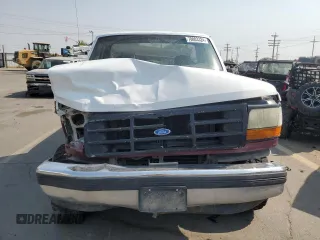 1992 Ford F-150 with VIN 1FTEF14HXNPA24587, listed as a Copart auction lot 70803324 with 0 mi miles and Salvage Title. Bid and sale history available at carsss.com. Image 5.