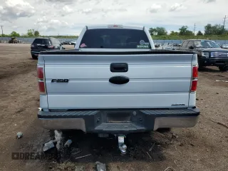 2012 Ford F-150 XL with VIN 1FTFX1EF6CFB16264, listed as a Copart auction lot 58839275 with 121,226 mi miles and Salvage title. Bid and sale history available at DreamBid. Image 6.