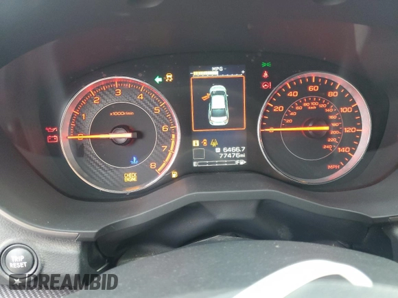 2019 Subaru Impreza Special Sports с VIN 4S3GTAJ6XK1705044, выставлен на аукционе Copart как лот 45571035 с пробегом 77 476 миль миль и Чистый • Clean title. История ставок и продаж доступна на DreamBid. Изображение 9.
