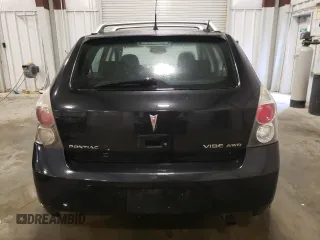 2010 Pontiac Vibe with VIN 5Y2SM6E0XAZ418314, listed as a Copart auction lot 86565084 with 220,876 mi miles and Salvage Title. Bid and sale history available at carsss.com. Image 6.